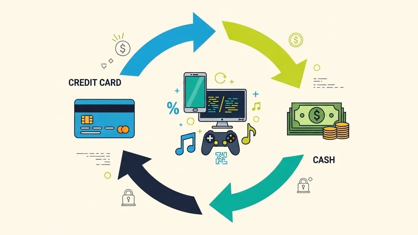 카드 포인트 현금화 이용 시 주의해야 할 사항을 설명하는 도표